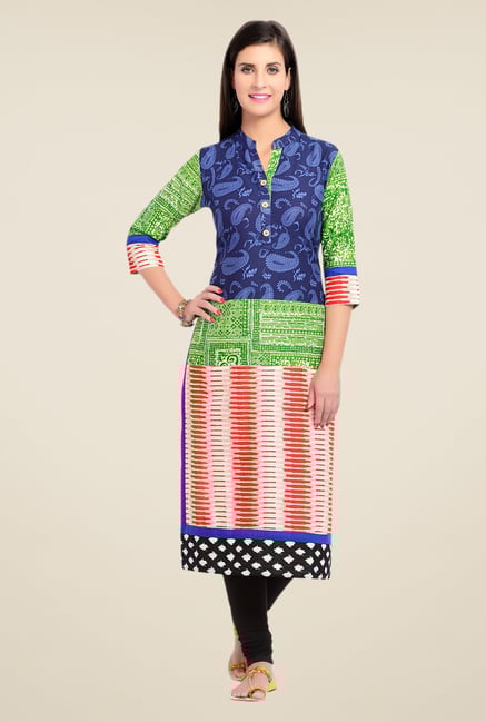 Zola Multicolor Printed Kurta Zola Multicolor Printed Kurta
