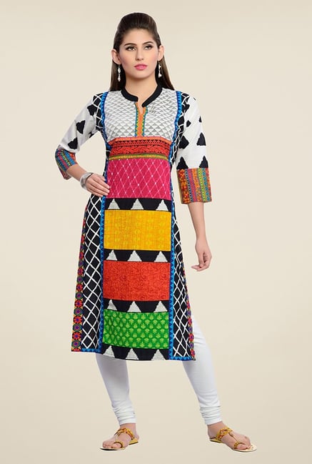 Zola Multicolor Printed Kurta Zola Multicolor Printed Kurta