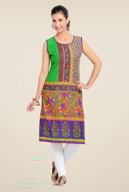 Zola Multicolor Printed Kurta Zola Multicolor Printed Kurta