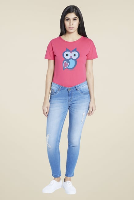 Globus Light Blue Skinny Fit Jeans Globus Light Blue Skinny Fit Jeans