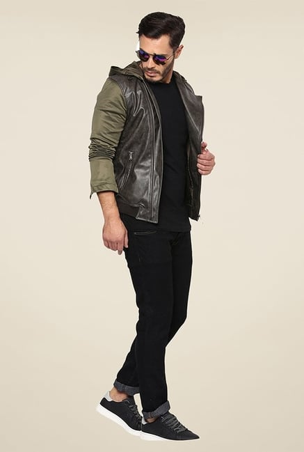 Yepme Robert Olive Solid Jacket Yepme Robert Olive Solid Jacket