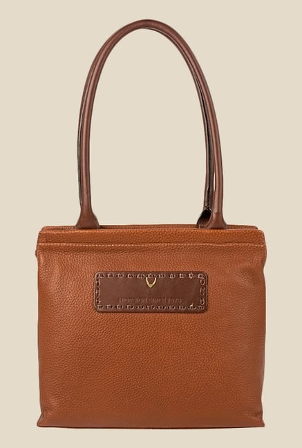 Hidesign Adhara 02 Tan Leather Shoulder Bag Hidesign Adhara 02 Tan Leather Shoulder Bag