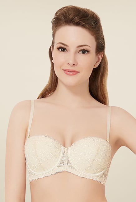 Amante Beige Padded Bra Amante Beige Padded Bra