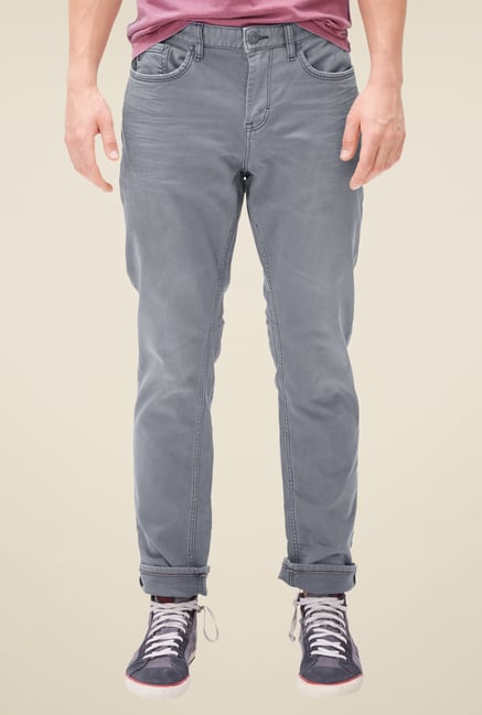 s.Oliver Grey Raw Denim Jeans s.Oliver Grey Raw Denim Jeans