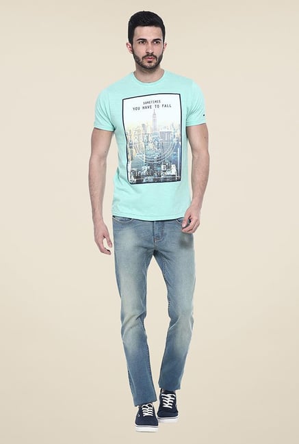 Basics Light Blue Skinny Fit Jeans Basics Light Blue Skinny Fit Jeans