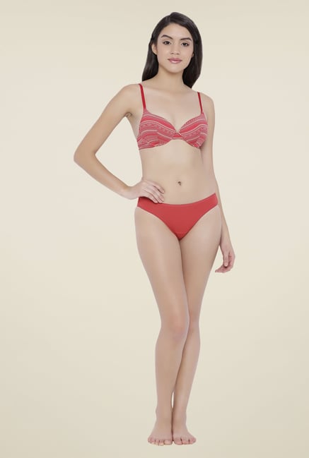 Amante Red Padded Bra Amante Red Padded Bra