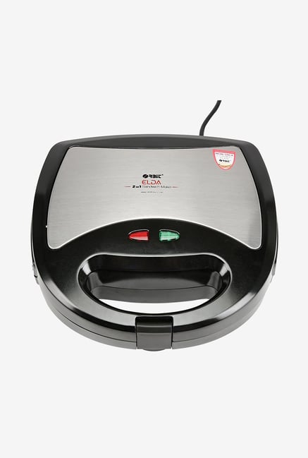 Orbit Elda 750 W 2 in 1 Sandwich Maker (Black) Orbit Elda 750 W 2 in 1 Sandwich Maker (Black)