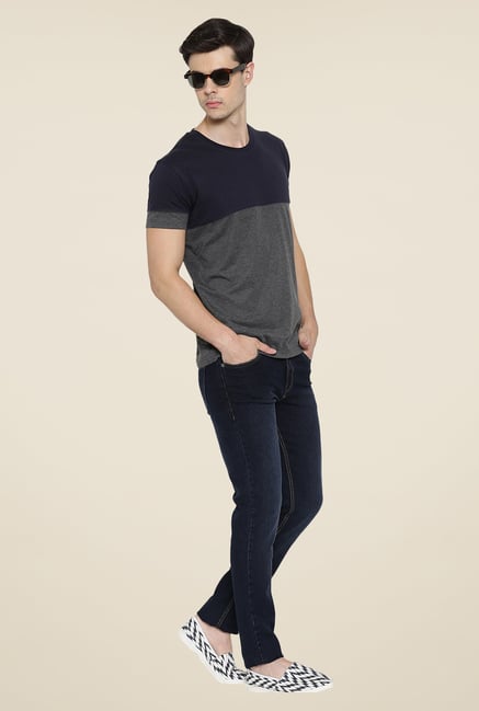 Hubberholme Navy Lightly Washed Jeans Hubberholme Navy Lightly Washed Jeans