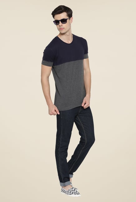 Hubberholme Navy Rinse Washed Jeans Hubberholme Navy Rinse Washed Jeans