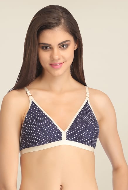 Clovia Navy Non Padded Bra Clovia Navy Non Padded Bra