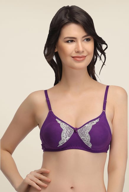 Clovia Purple Padded Bra Clovia Purple Padded Bra