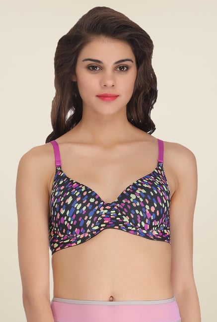 Clovia Multicolor Padded T Shirt Bra Clovia Multicolor Padded T Shirt Bra