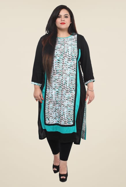 Talinum Multicolor Printed Kurta Talinum Multicolor Printed Kurta
