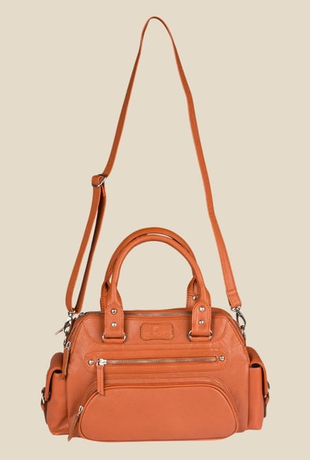Lomond LM196 Tan Solid Handbag Lomond LM196 Tan Solid Handbag