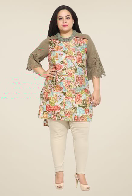 Talinum Multicolor Printed Tunic Talinum Multicolor Printed Tunic