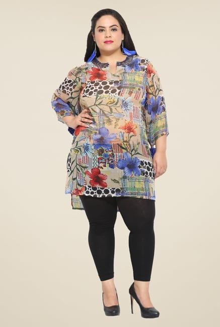 Talinum Multicolor Printed Tunic Talinum Multicolor Printed Tunic