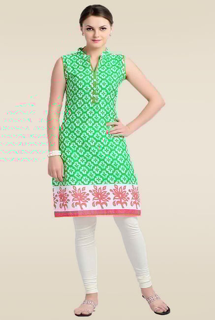 Zola Green Printed Kurti Zola Green Printed Kurti