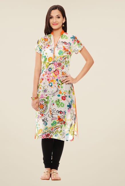 Rigo Multicolor Printed Kurta Rigo Multicolor Printed Kurta