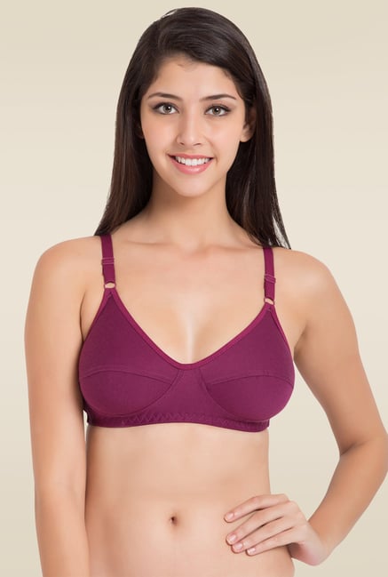 Souminie Magenta Non Wired Bra Souminie Magenta Non Wired Bra