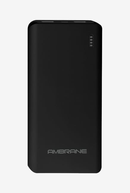 Ambrane PP-2000 PLUSH 20000mAh Polymer Battery Power Bank - Black Ambrane PP-2000 PLUSH 20000mAh Polymer Battery Power Bank - Black