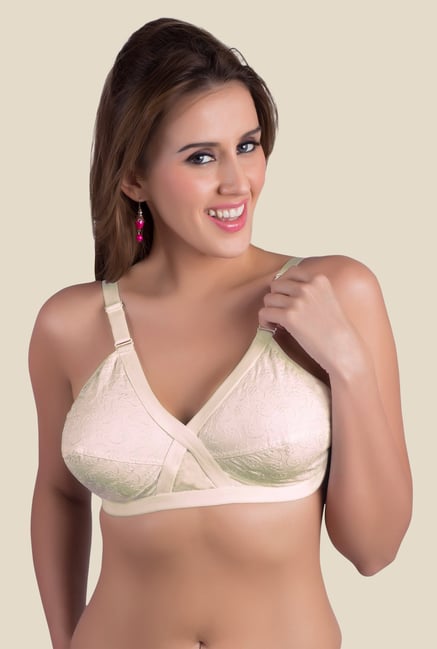 Rajnie Beige Non Padded Bra Rajnie Beige Non Padded Bra