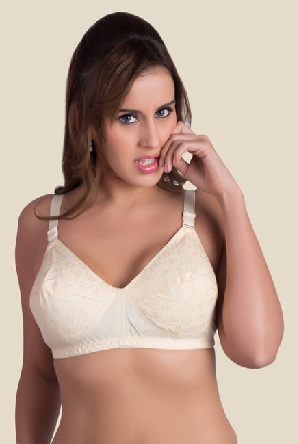 Rajnie Beige Non Padded Bra Rajnie Beige Non Padded Bra