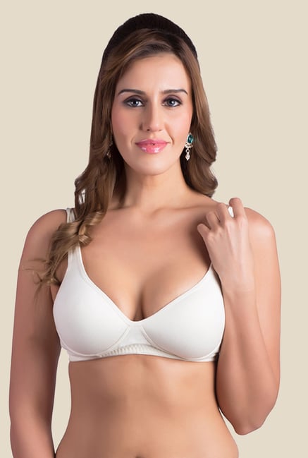 Rajnie Off White Padded Bra Rajnie Off White Padded Bra