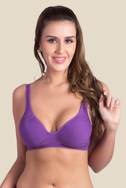 Rajnie Purple Padded Bra Rajnie Purple Padded Bra