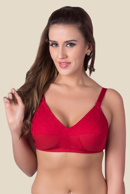 Rajnie Red Non Padded Bra Rajnie Red Non Padded Bra