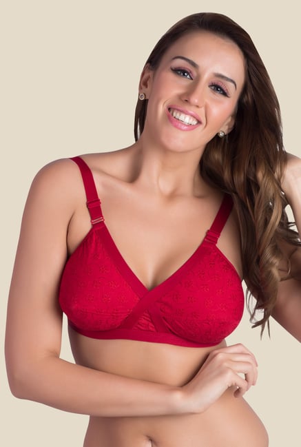 Rajnie Red Non Padded Bra Rajnie Red Non Padded Bra