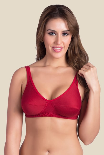 Rajnie Red Non Padded Bra Rajnie Red Non Padded Bra
