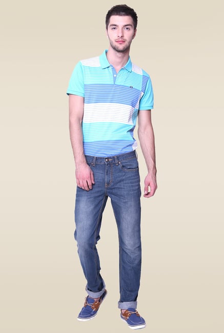 Vudu Blue Mid Rise Slim Fit Jeans Vudu Blue Mid Rise Slim Fit Jeans