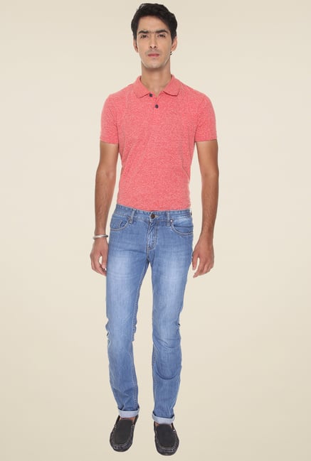 Vudu Blue Slim Fit Jeans Vudu Blue Slim Fit Jeans