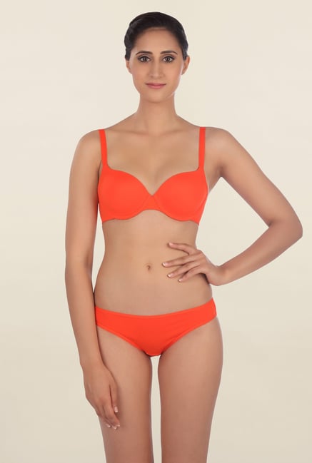 Triumph Orange Padded Bra Triumph Orange Padded Bra