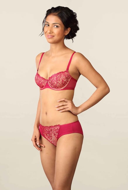Triumph Pink Padded Bra Triumph Pink Padded Bra