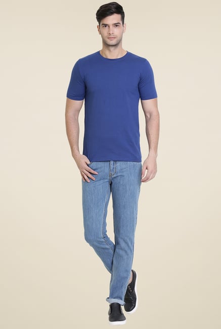 Vudu Blue Mid Rise Jeans Vudu Blue Mid Rise Jeans