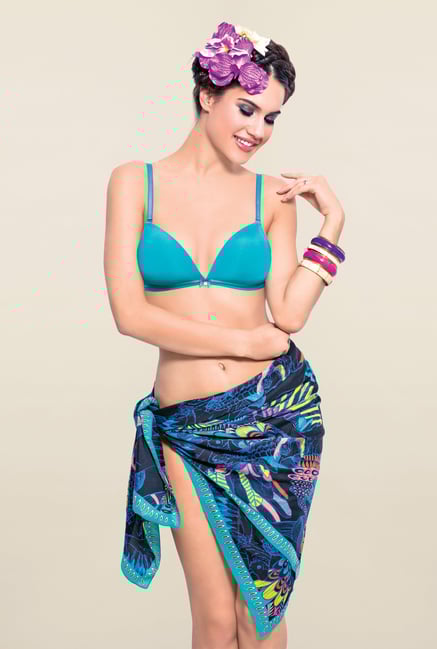 Enamor Blue Padded Bra Enamor Blue Padded Bra