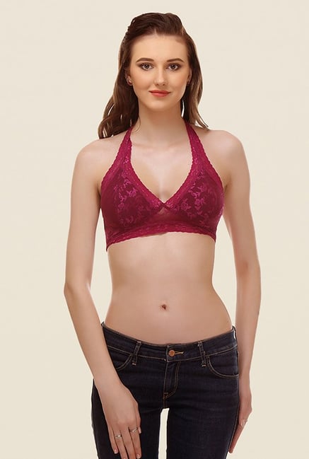 Urbaano Magenta Non Padded Bra Urbaano Magenta Non Padded Bra