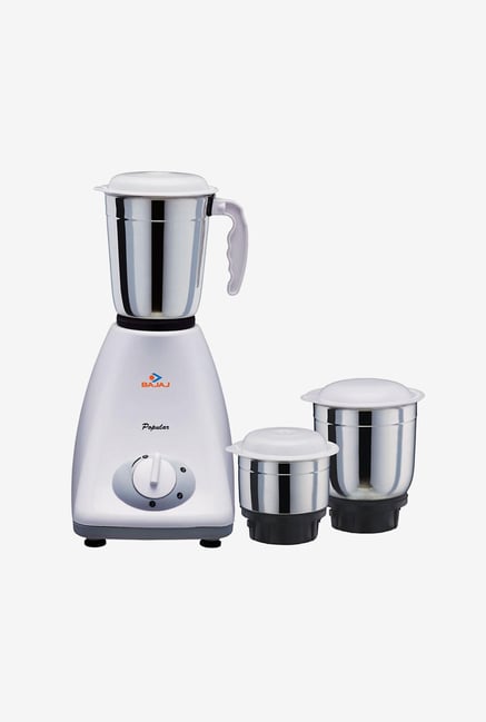 Bajaj 410154-Popular 450 W Mixer Grinder (White) Bajaj 410154-Popular 450 W Mixer Grinder (White)