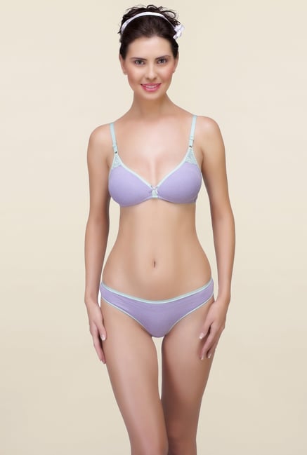 Inner Sense Lavender Non Padded Bra Inner Sense Lavender Non Padded Bra