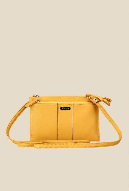 Lavie Steen Ochre Quilted Sling Bag Lavie Steen Ochre Quilted Sling Bag