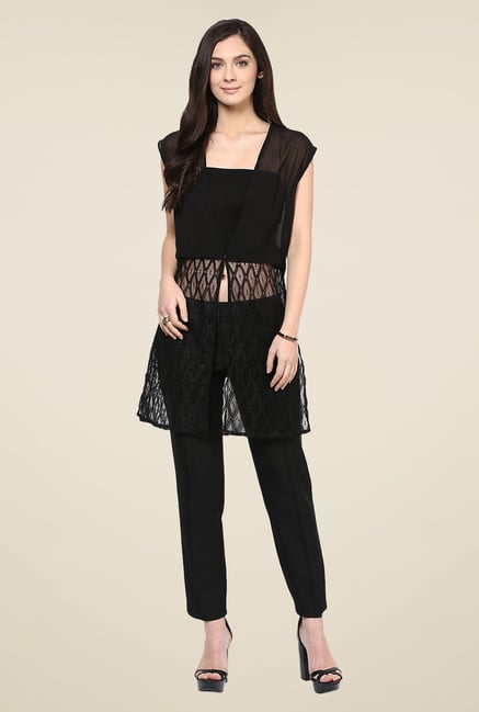 109 F Black Lace Shrug 109 F Black Lace Shrug