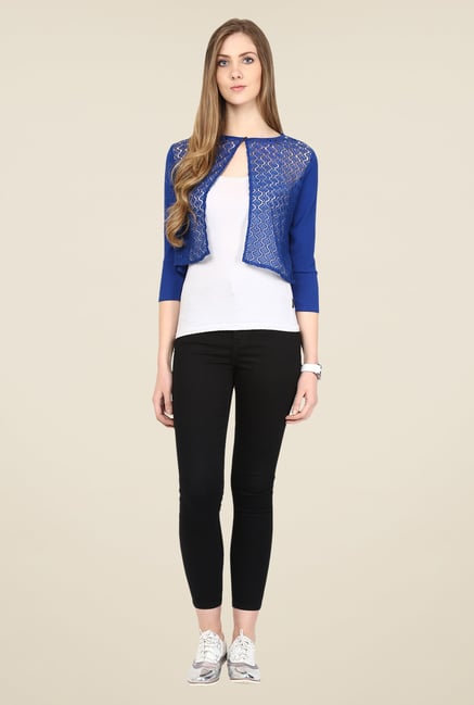 109 F Blue Lace Shrug 109 F Blue Lace Shrug