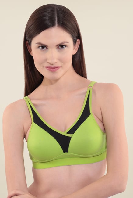 Floret Lime Padded Bra Floret Lime Padded Bra