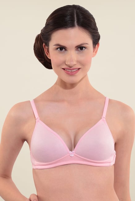 Floret Light Pink Padded Bra Floret Light Pink Padded Bra