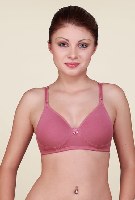 Floret Pink Padded Bra Floret Pink Padded Bra