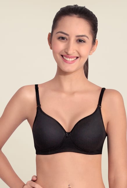 Floret Black Padded Bra Floret Black Padded Bra