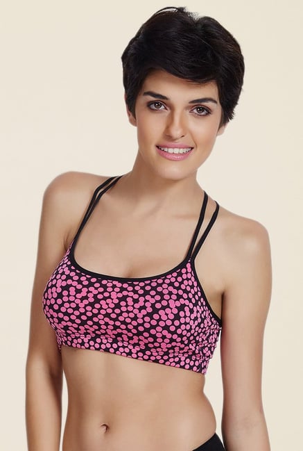 Zivame Pink Non Padded Bra Zivame Pink Non Padded Bra