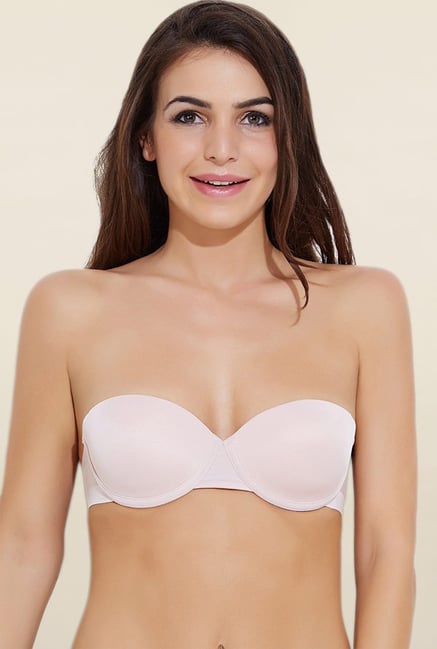 Zivame Cream Padded Bra Zivame Cream Padded Bra