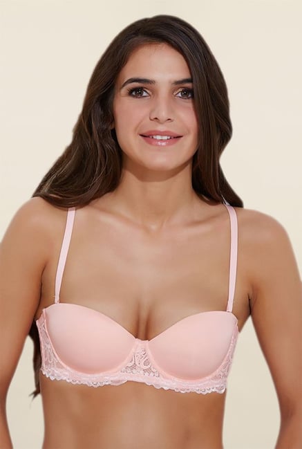 Zivame Peach Padded Bra Zivame Peach Padded Bra